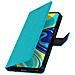 Custodia Xiaomi Redmi Note 9s /9 Pro /9 Pro Max Portacarte Supporto - Blu - Foto miniatura 5