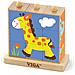 Toys - 50834 - impilabile Cube Puzzle - animali Selvatici - 9pcs - Foto miniatura 1