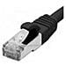 Hypertec 850400-hy Cavo Di Rete 25 M Cat6a F / utp [ ftp] Nero (patch Cord Rj45 Cat. 6a F / utp Lszh Snagless Black - 25 M Full Copper)  - Foto miniatura 2