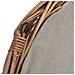 Cesta Legna Da Ardere Con Manico 57x46,5x52cm Marrone In Salice - Foto miniatura 7