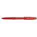 Penna A Sfera Supergrip G Con Cappuccio Punta 1,00mm Rosso - Foto miniatura 1