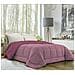 Trapunta Invernale In Ecopiuma Double Face Super Soft - Una Piazza E Mezza 220x260 Cm Rosa / lavanda - Foto miniatura 1