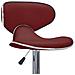 323649 Bar Stools 2 pcs Wine Red Faux Leather - Foto miniatura 7