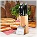Mr-1421 Set Coltelli Cucina 7 Pezzi Ceppo Coltelli In Legno, Lame Acciaio Inox, Forbici Argento - Foto miniatura 3