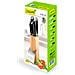 Mr-1421 Set Coltelli Cucina 7 Pezzi Ceppo Coltelli In Legno, Lame Acciaio Inox, Forbici Argento - Foto miniatura 7