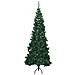 Albero di Natale Artificiale ad Angolo con Supporto Verde 180 cm PVC - Foto miniatura 3