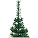 Albero di Natale Artificiale ad Angolo con Supporto Verde 180 cm PVC - Foto miniatura 5
