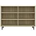 Credenza Rovere Sonoma 103,5x35x70 Cm In Truciolato - Foto miniatura 4
