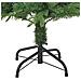 Albero Di Natale Artificiale Verde 120cm Pvc E Pe - Foto miniatura 7