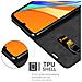 Custodia Compatibile Con Xiaomi Redmi 9c In Nero Di Notte - Coperchio Protettiva Con Chiusura Magnetica, Funzione Stand E Tasca Per Le Carte - Foto miniatura 5