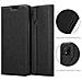 Custodia Compatibile Con Xiaomi Redmi 9c In Nero Di Notte - Coperchio Protettiva Con Chiusura Magnetica, Funzione Stand E Tasca Per Le Carte - Foto miniatura 6
