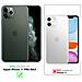 Custodia Compatibile Con Apple Iphone 11 Pro Max In Brusched Grigio - Coperchio Protettivo In Silicone Tpu Flessibile In Look Acciaio Inossidabile-fibra Di Carbonio - Foto miniatura 2