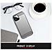 Custodia Compatibile Con Apple Iphone 11 Pro Max In Brusched Grigio - Coperchio Protettivo In Silicone Tpu Flessibile In Look Acciaio Inossidabile-fibra Di Carbonio - Foto miniatura 7