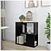 Libreria Nera 60x24x63 cm in Truciolato - Foto miniatura 1