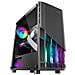 Case MC-X2 Tower ATX, micro ATX, Mini-ITX 1 Porta USB 3.2 Colore Nero (Finestrato) - Foto miniatura 1