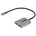 Adattatore USB-C HDMI - Hub USB C MST a Doppio HDMI 4K 60Hz - Convertitore USB Type-C a Multi Monitor HDMI per Notebook con cavo da 30 cm - Splitter HDMI / Hub HDMI Multi-Stream Trasport, HDR - Foto miniatura 1