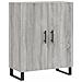 Credenza Grigio Sonoma 69,5x34x90 Cm In Legno Multistrato - Foto miniatura 2