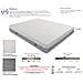 Materasso Singolo, Modello Italcare, Dimensione 90x200xh24 Cm, In Memory Foam E Puracell, Certificato Oeko-tex, Prodotto In Italia - Foto miniatura 4