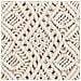 Set Di 2 Cuscini Pattan Cotone 45 X 45 Cm Beige Trama Geometrica - Foto miniatura 4