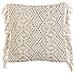 Set Di 2 Cuscini Pattan Cotone 45 X 45 Cm Beige Trama Geometrica - Foto miniatura 6