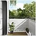 Paravento Balcone Grigio Chiaro 90x600cm 100% Poliestere Oxford - Foto miniatura 1