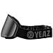 Maschera Apex Occhiali Da Sci Snowboard Magnet Argento A Specchio /nero - Foto miniatura 2