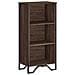 Libreria Rovere Marrone 50x31x106 Cm In Legno Multistrato - Foto miniatura 2