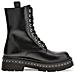 Joya Dress Bootie Stivaletti Sintetico Scarpe Donna Nero Eu 38, Fl7jya Lea10 Black - Foto miniatura 2