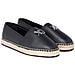 Espadrille Re-lock Espadrillas Pelle Scarpe Donna Nero Eu 41, Hw0hw02036 Beh - Foto miniatura 1