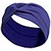 Morbida Ed Elegante: Fascia Per Capelli Incrociata A Tinta Unita Navyblue - Foto miniatura 1