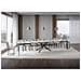 Tavolo allungabile 90x180/440 cm Plaker Evolution bianco frassino telaio antracite - Foto miniatura 4