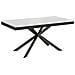 Tavolo allungabile 90x180/440 cm Plaker Evolution bianco frassino telaio antracite - Foto miniatura 1