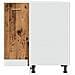 Armadietto Cucina “Lyon” Legno Antico 75,5x75,5x81,5 cm - Foto miniatura 6