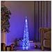 Lusso Casadino -  Cono Di Luce Led Decorativo Acrilico Blu 90 Cm - Foto miniatura 8