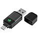 Adattatore Wireless 2-in-1 Da Usb-a / Usb-c A Carplay / Android Auto, Nero / Argento - Foto miniatura 2
