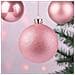 Palline Di Natale Infrangibili Per Le Feste 6 Cm Rosa 36 Pezzi - Foto miniatura 8