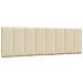 Cuscino Testiera Crema 160 cm in Tessuto - Foto miniatura 1