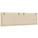 Cuscino Testiera Crema 160 cm in Tessuto - Foto miniatura 6
