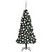 Albero di Natale artificiale Verde 30 x 30 x 120 cm PET - Foto miniatura 5
