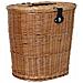 Cesto Gerla Lux In Vimini Con Coperchio E Tracolla 42 X 30 X H40 Cm - Foto miniatura 2