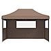 Tenda Party Marrone 292 x 440 x 315 cm Tessuto Oxford - Foto miniatura 3
