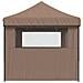 Tenda Party Marrone 292 x 440 x 315 cm Tessuto Oxford - Foto miniatura 5