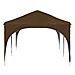 Tenda per feste a pop-up 575 x 288 x 245 cm Tortora - Foto miniatura 6