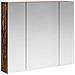 Mobiletto per specchio da bagno Legno vecchio 80 x 14.5 x 70 cm - Foto miniatura 1