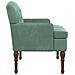 Loveseat con bottoni imbottiti Verde Mare 111 x 65 x 79 cm - Foto miniatura 4
