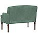 Loveseat con bottoni imbottiti Verde Mare 111 x 65 x 79 cm - Foto miniatura 5