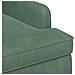Loveseat con bottoni imbottiti Verde Mare 111 x 65 x 79 cm - Foto miniatura 6