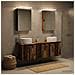 Set di Armadi da Bagno 5 pcs Legno antico Legno ingegnerizzato - Foto miniatura 4