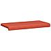 Cuscino per panchina corduroy Rosso Arancio Profondità 35 cm - Foto miniatura 5