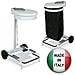 Carrello Reggisacco Pattumiera Con Ruote Bianco Italy - Foto miniatura 5